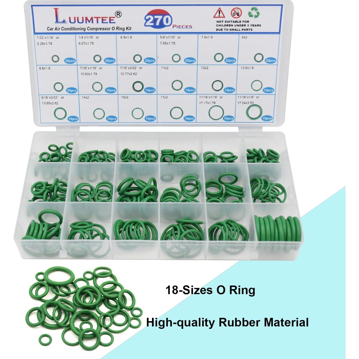 Kit de Reparación de A/C para Automóviles Luumtee 510pcs