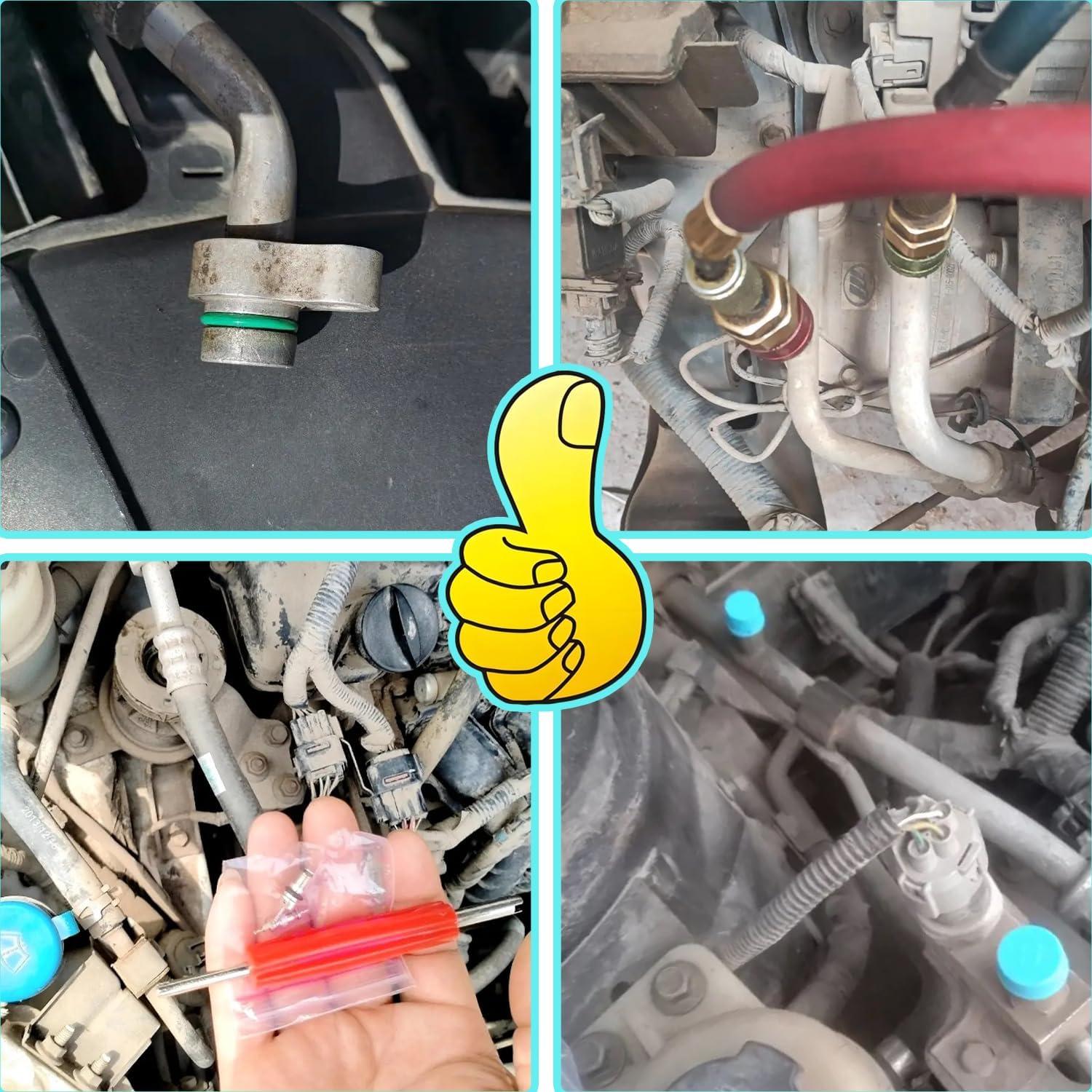 Kit de Reparación de A/C para Automóviles Luumtee 510pcs