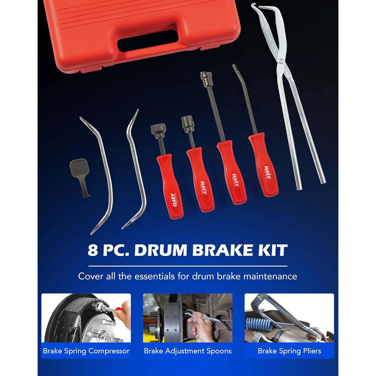 Kit de Herramientas de Freno 32 Piezas Orion Motor Tech