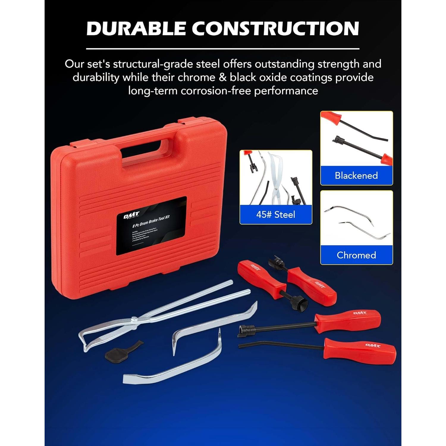 Kit de Herramientas de Freno 32 Piezas Orion Motor Tech