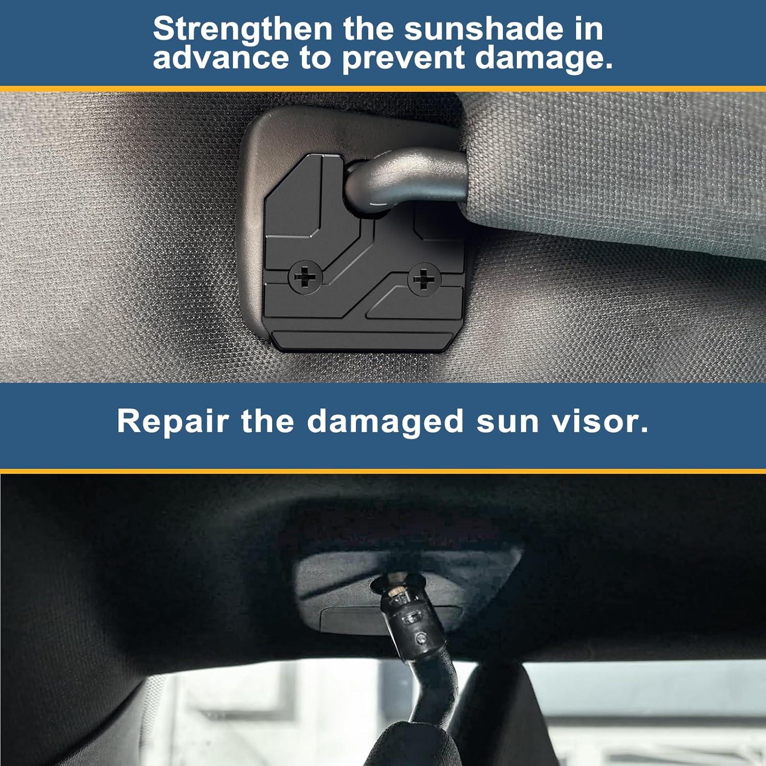 Kit de Reparación de Visera Solar Veharvim para Dodge RAM 1500 2019-2023