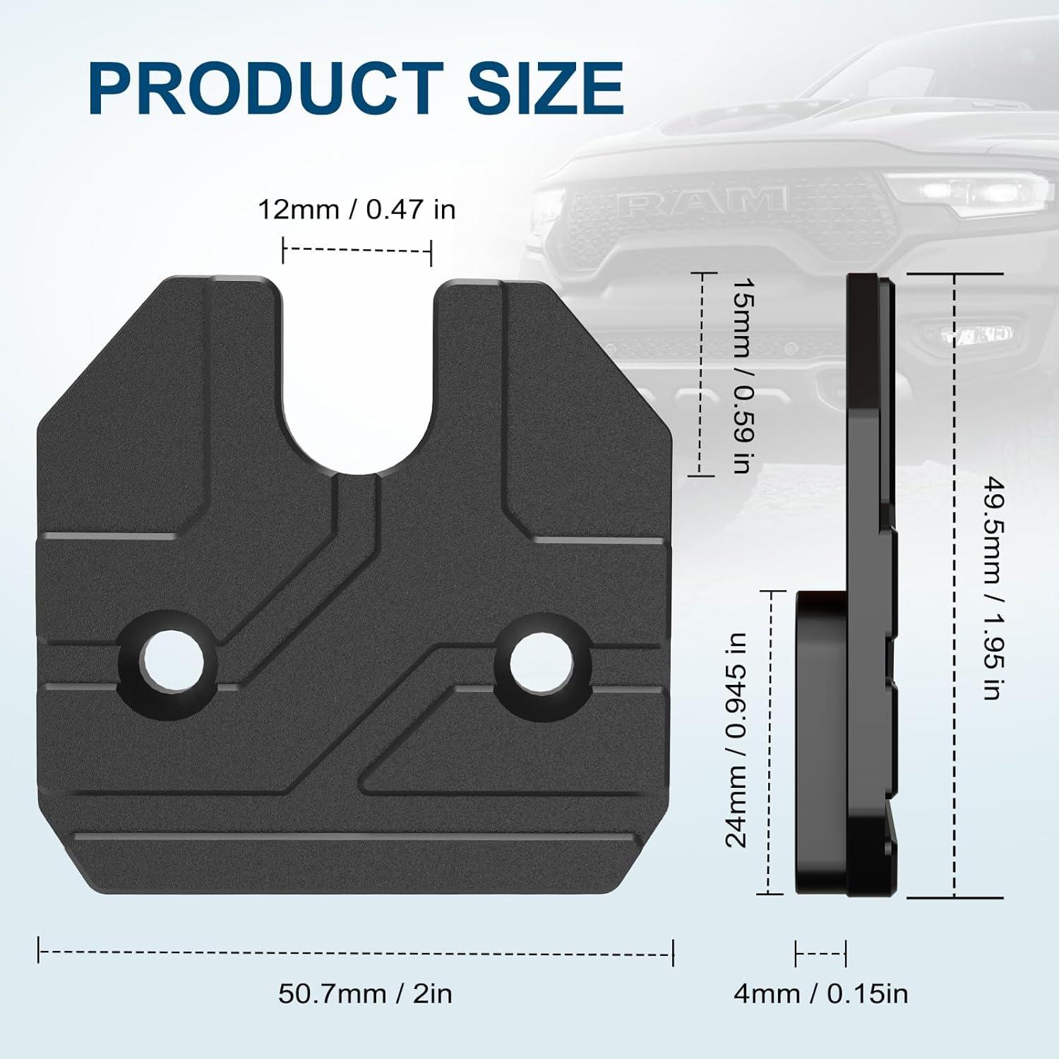 Kit de Reparación de Visera Solar Veharvim para Dodge RAM 1500 2019-2023