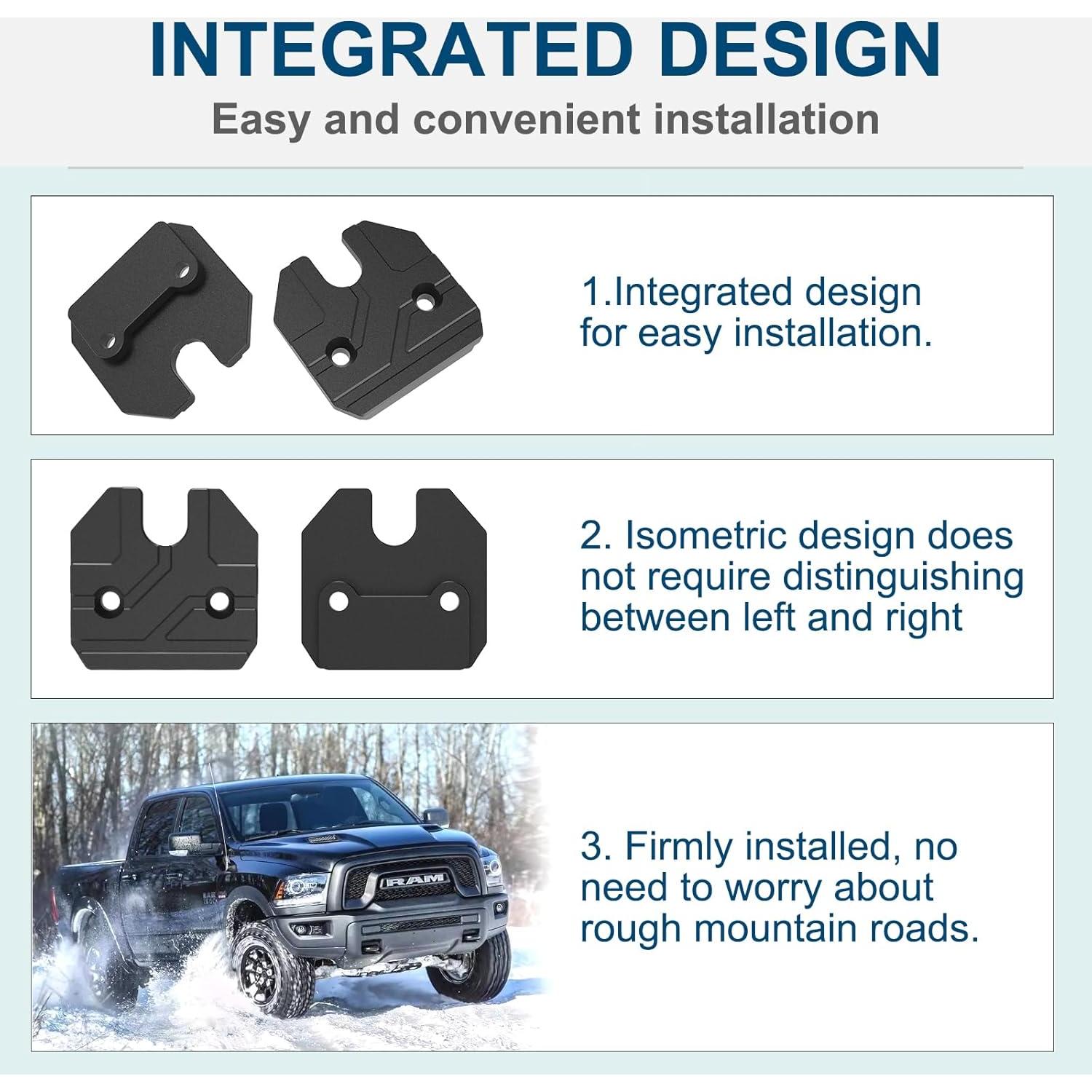 Kit de Reparación de Visera Solar Veharvim para Dodge RAM 1500 2019-2023