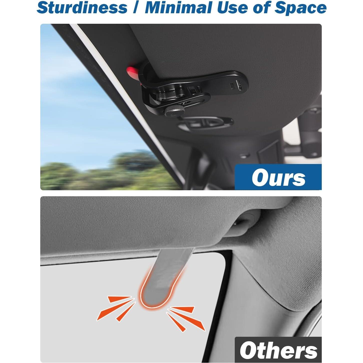 Clip Universal para Visera Solar JOYTUTUS A1916-04430-BK