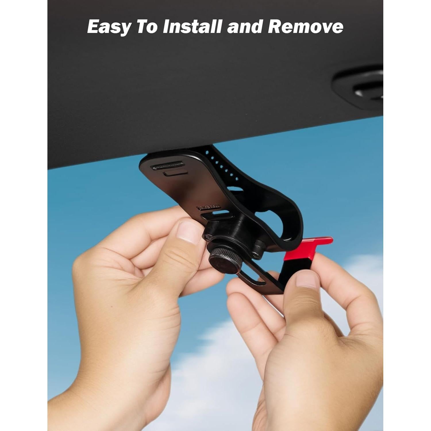 Clip Universal para Visera Solar JOYTUTUS A1916-04430-BK