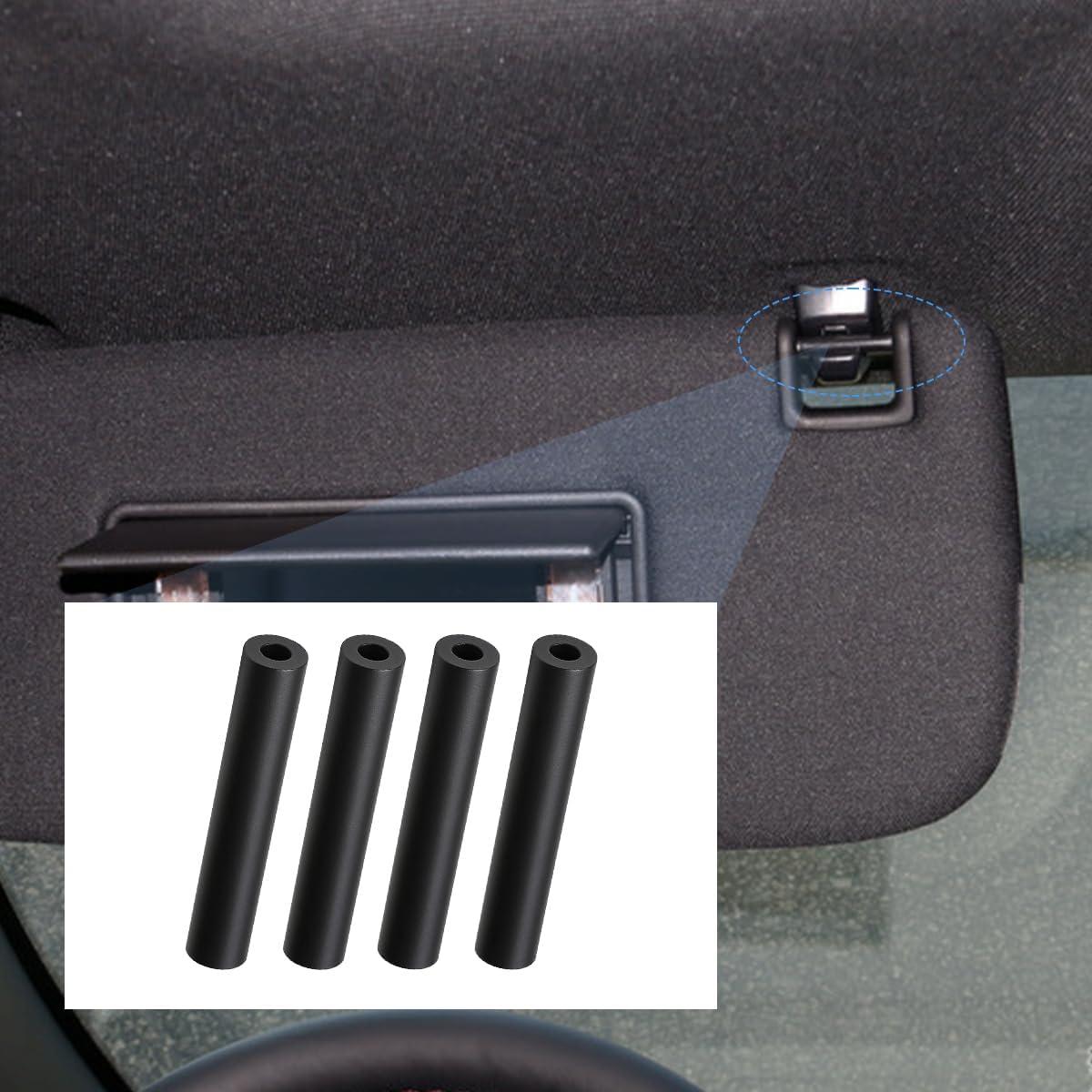 Kit de Reparación de Visera de Coche Norkmdi 4 Piezas Goma