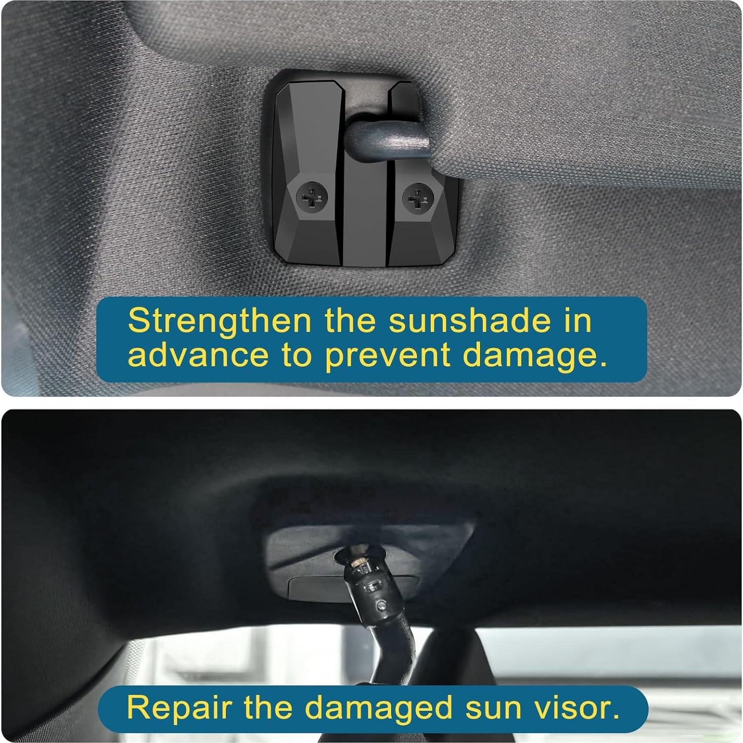 Kit de Reparación de Visera Solar Veharvim para Dodge RAM 1500