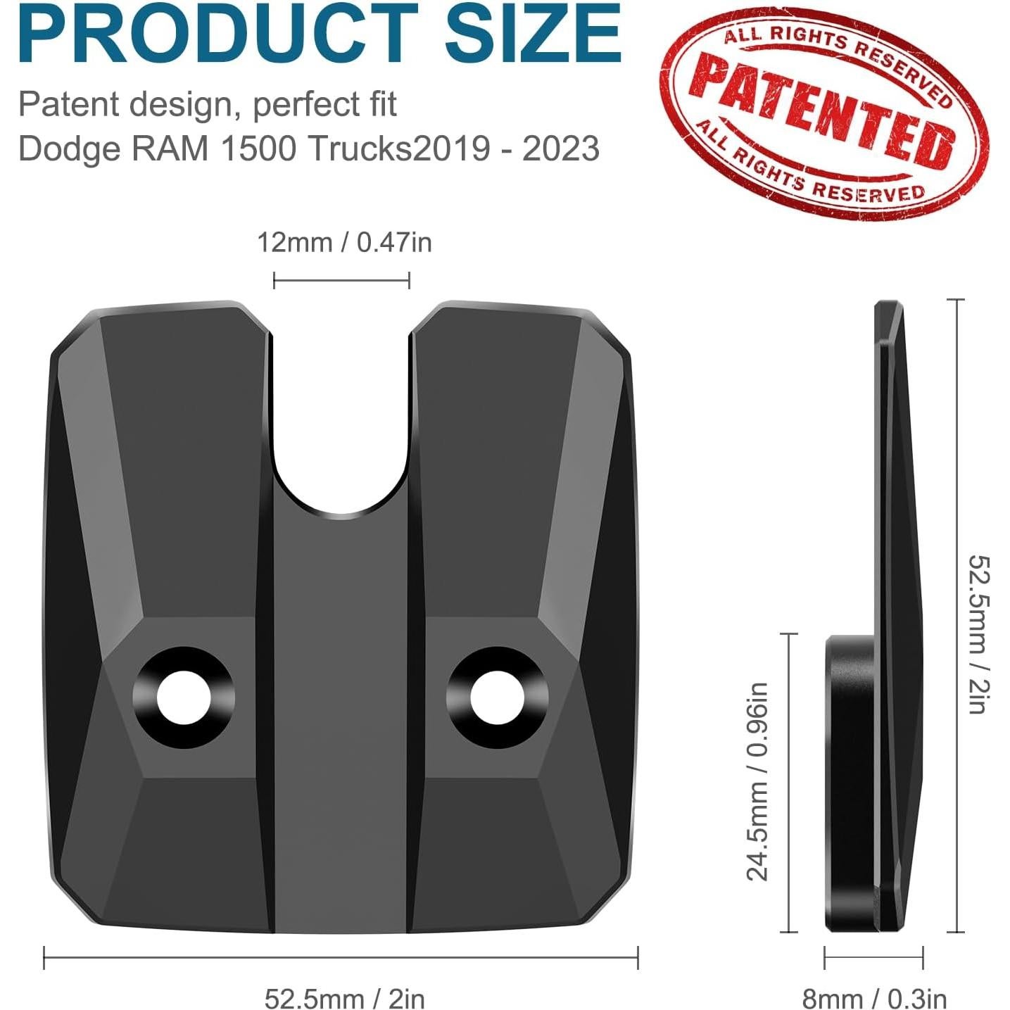 Kit de Reparación de Visera Solar Veharvim para Dodge RAM 1500