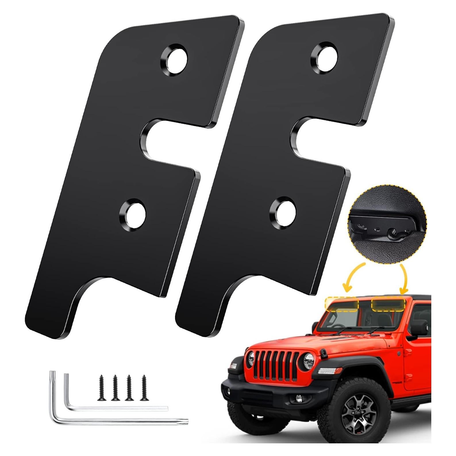 Kit de Reparación de Visera Solar Eamplest para Jeep Wrangler 2018-2023