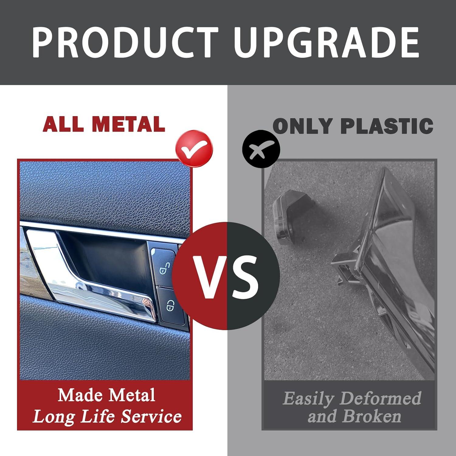 Kit Reparación Manija Puerta Interior Metal Cromo TQPONLY LH