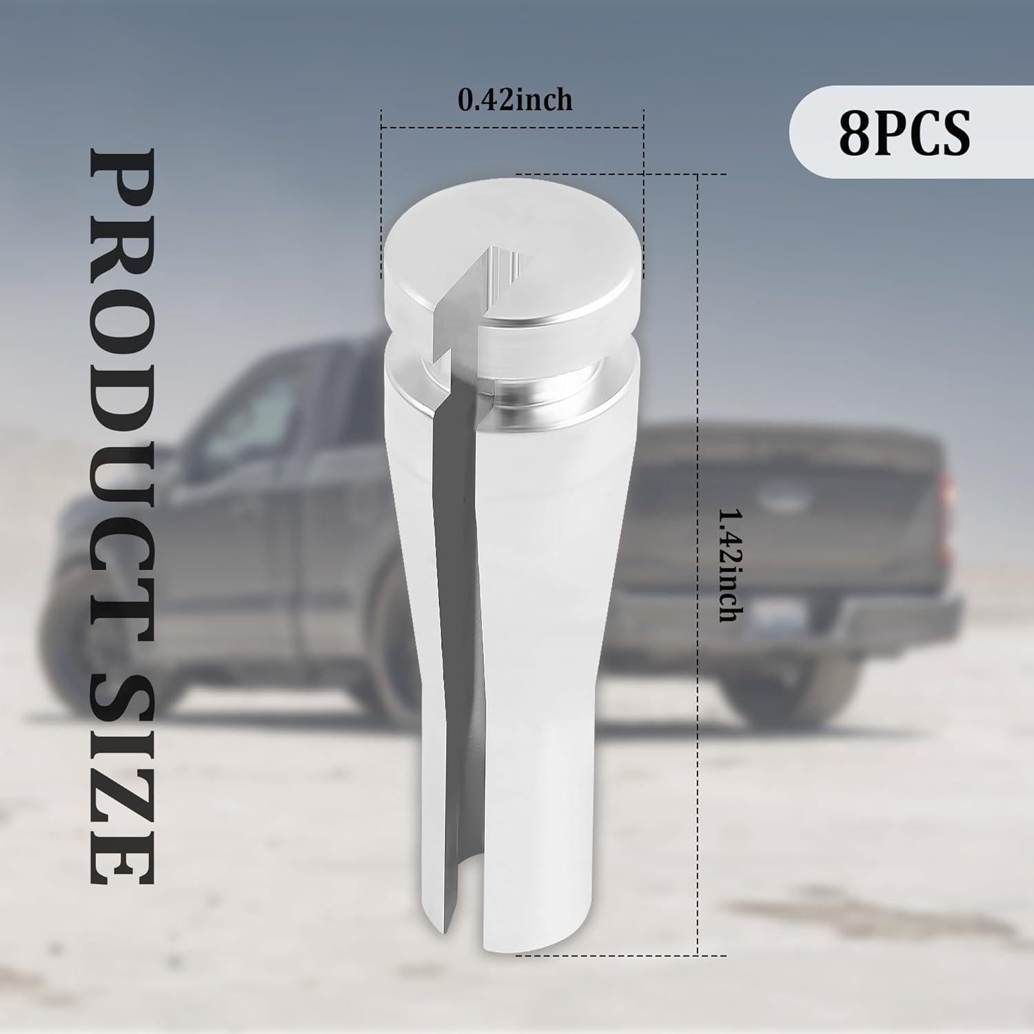 Kit de Reparación de Cable de Pestillo de Puerta Trasera IHOTDER 8 Piezas