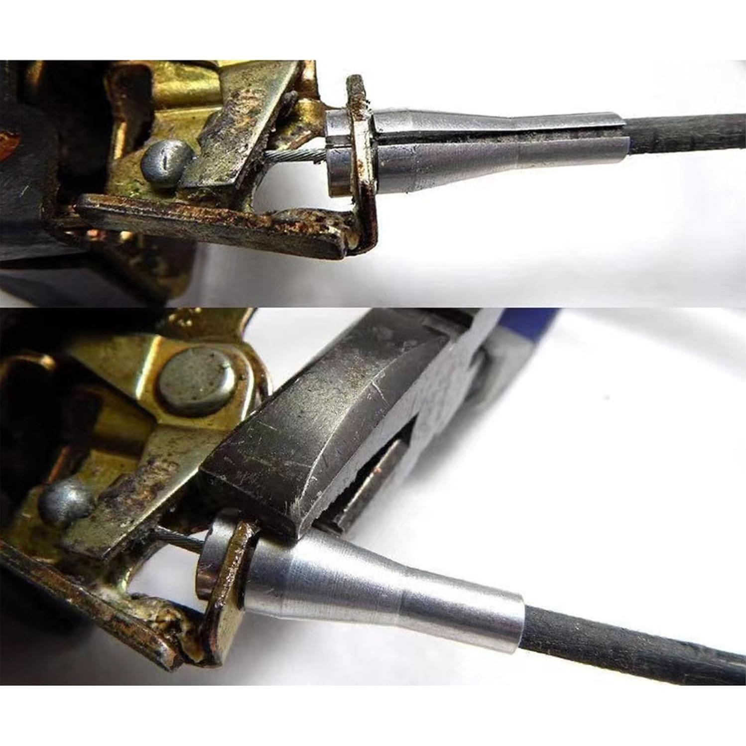 Kit de Reparación de Cable de Pestillo de Puerta Trasera IHOTDER 8 Piezas