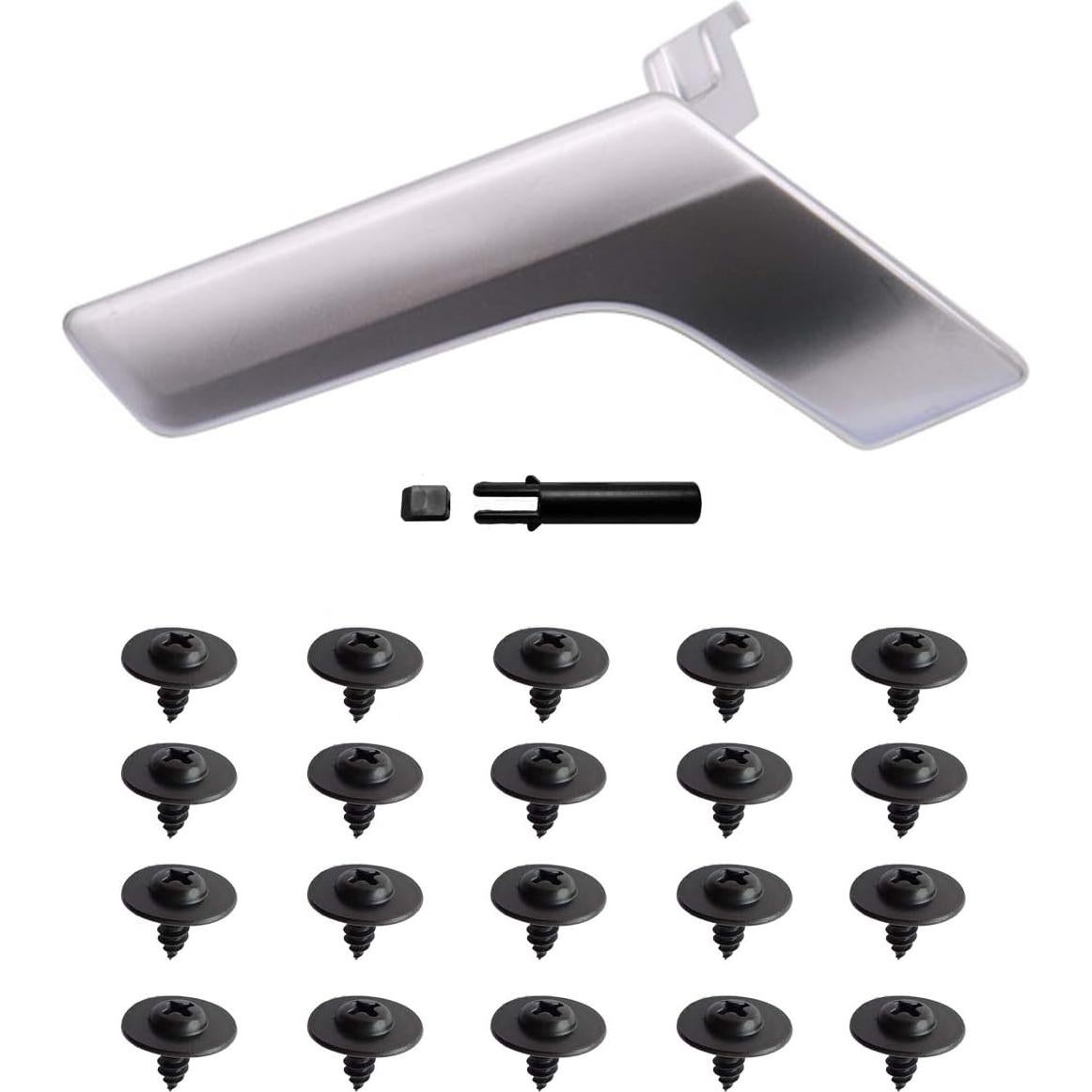 Manija de Puerta Interior Izquierda WODOFO GDR Plateada Mate