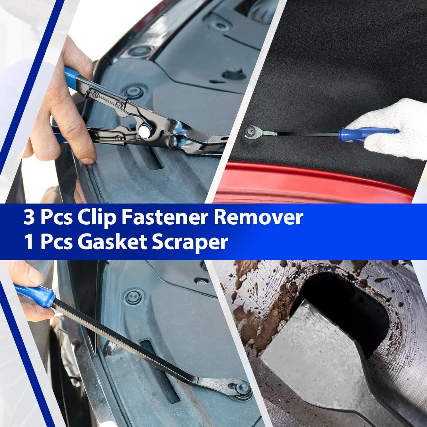 Keze 17 Pcs Juego de Ganchos y Puntas Automotrices