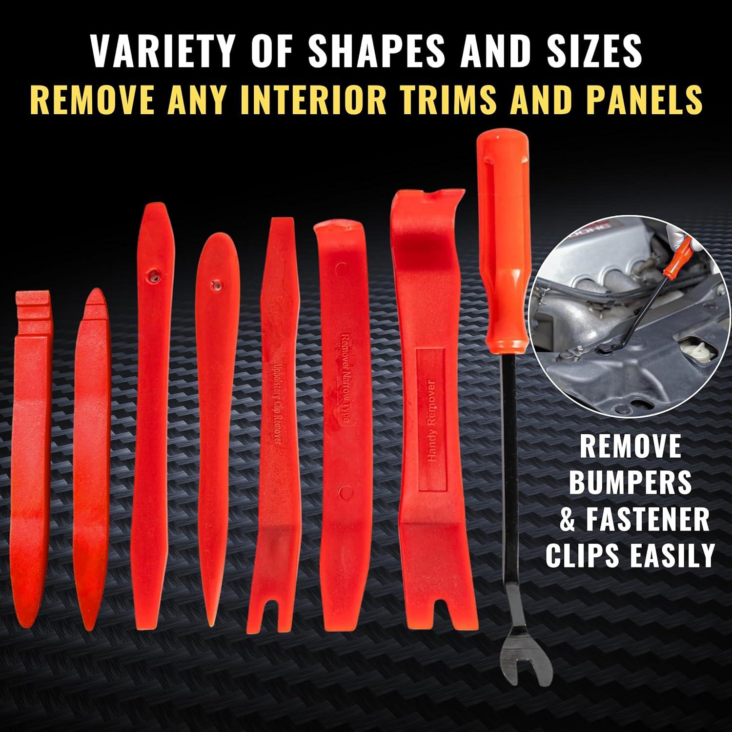 Kit de Herramientas de Remoción de Molduras SunplusTrade 8 Piezas