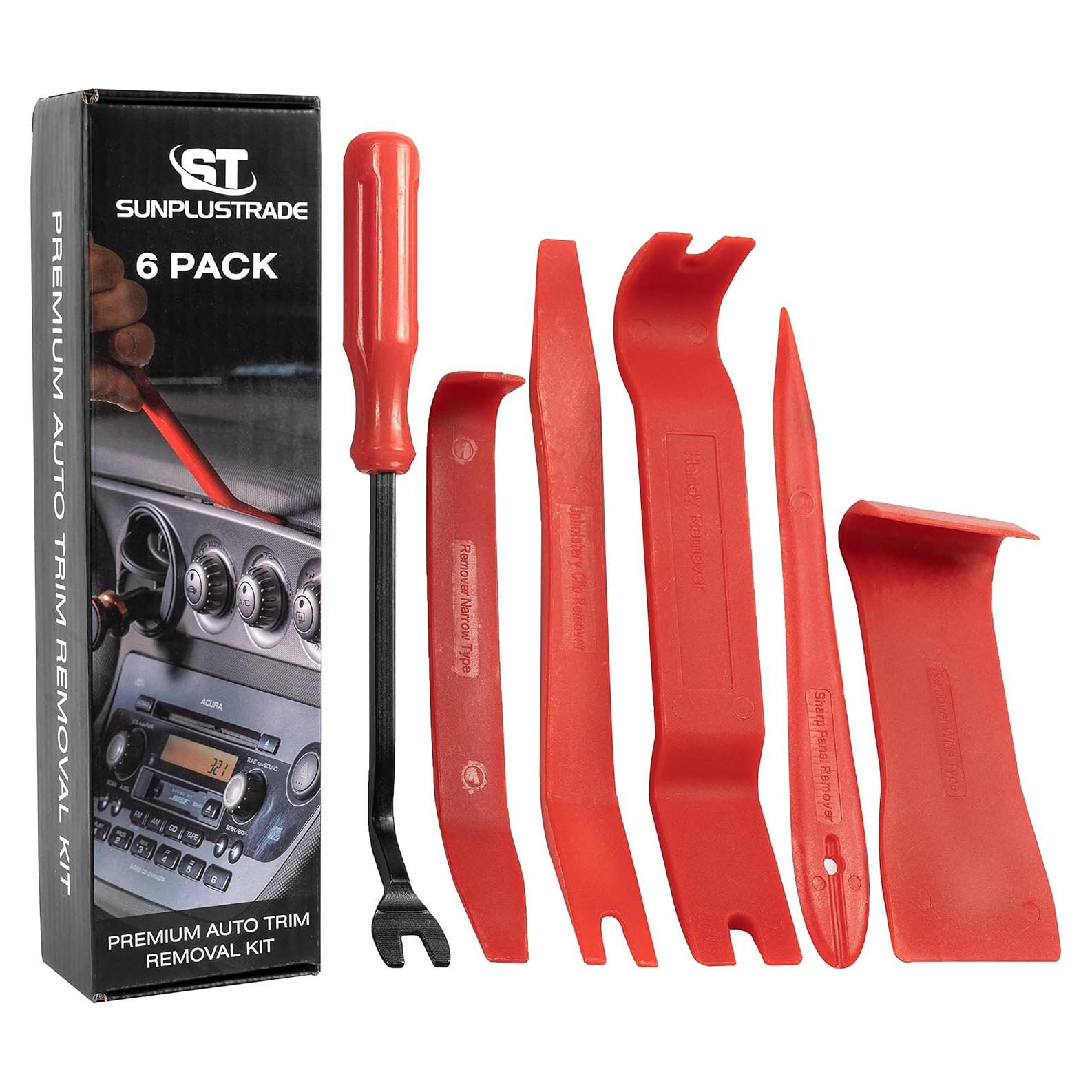 Kit de Herramientas de Remoción de Molduras SunplusTrade 6 Piezas