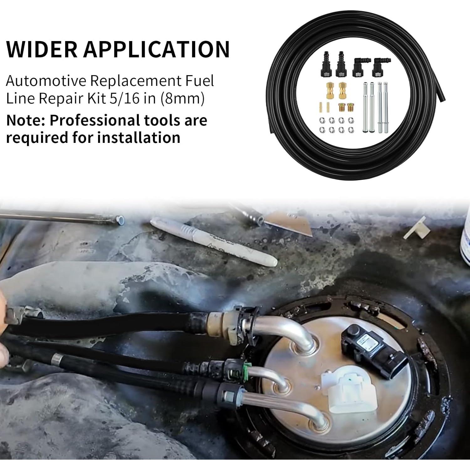 Kit de Reparación de Línea de Combustible MuRealy 5/16" 762 cm