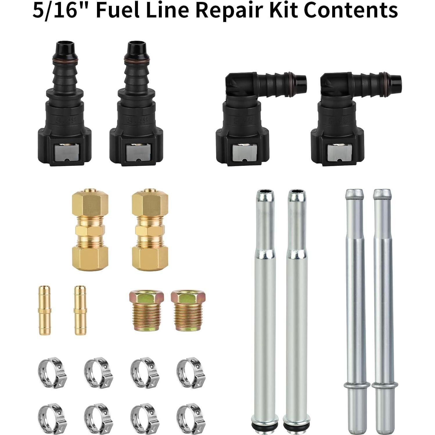 Kit de Reparación de Línea de Combustible MuRealy 5/16" 762 cm