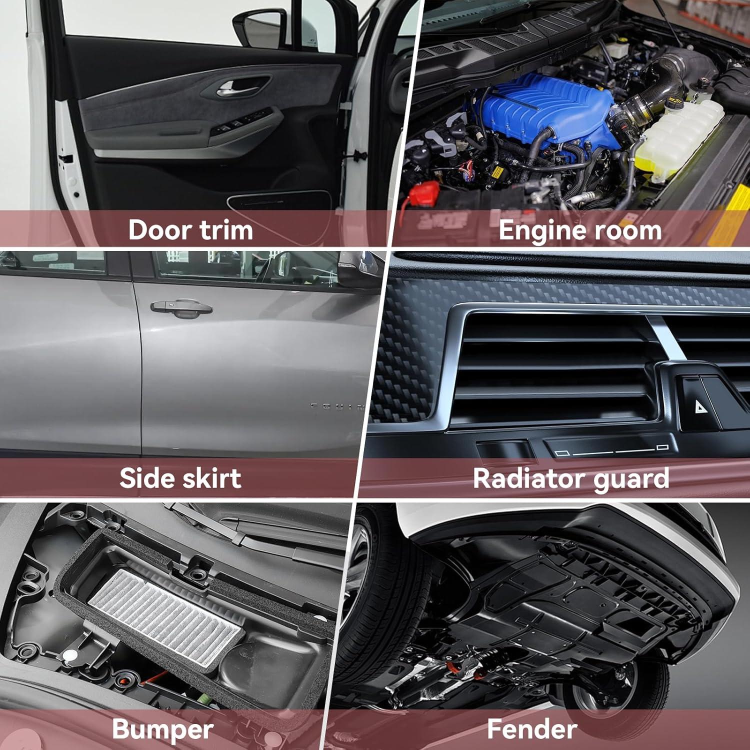 Kit de Clips y Sujetadores para Automóviles Moonateen - 2080 Piezas