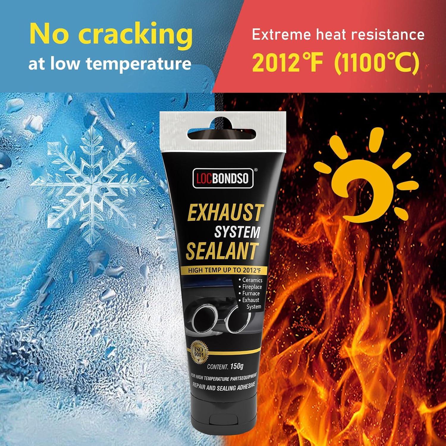 Kit de Reparación de Escape LOCBONDSO 150 g Resistente al Calor