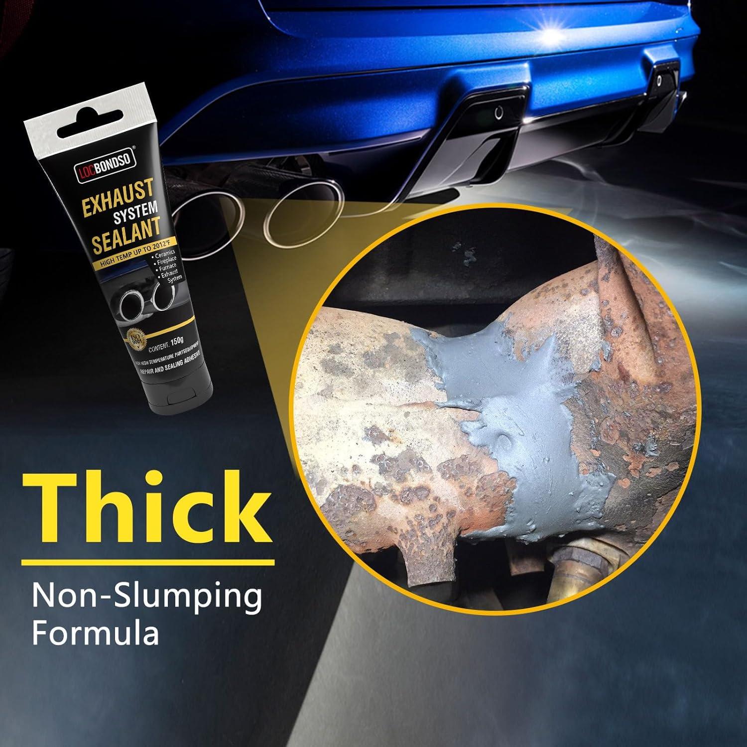 Kit de Reparación de Escape LOCBONDSO 150 g Resistente al Calor
