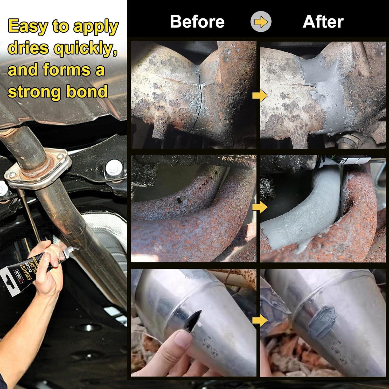 Kit de Reparación de Escape LOCBONDSO 150 g Resistente al Calor