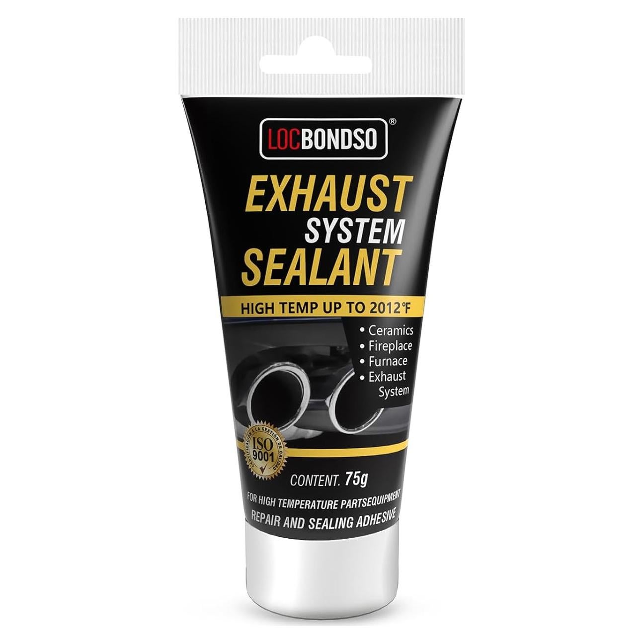 Sellador de Silenciador LOCBONDSO 2.6 oz Alta Temperatura