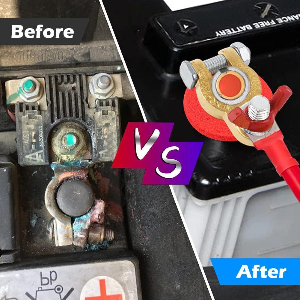 Kit de 10 Espaciadores para Terminales de Batería AQEENURA