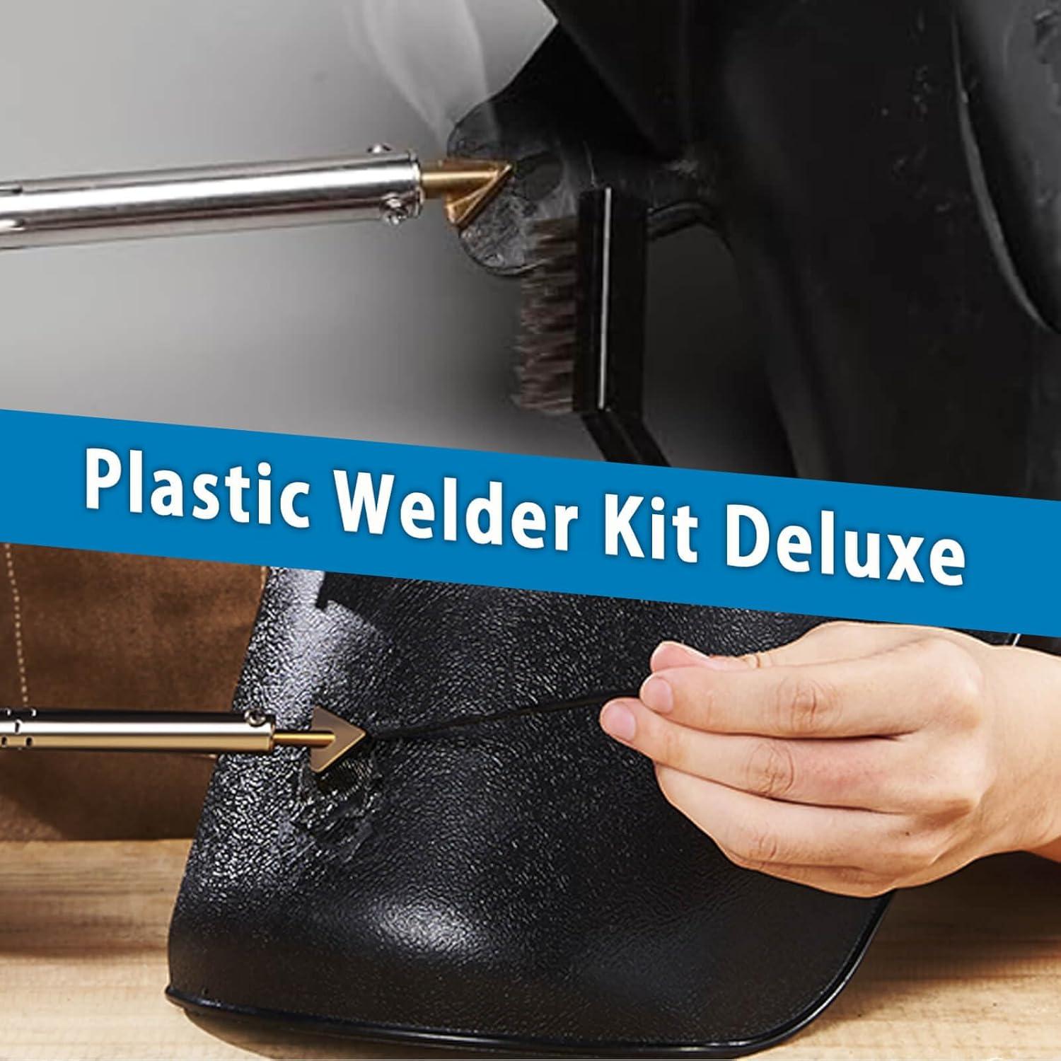 Kit de Soldador de Plástico Ppizkk 130W con Accesorios