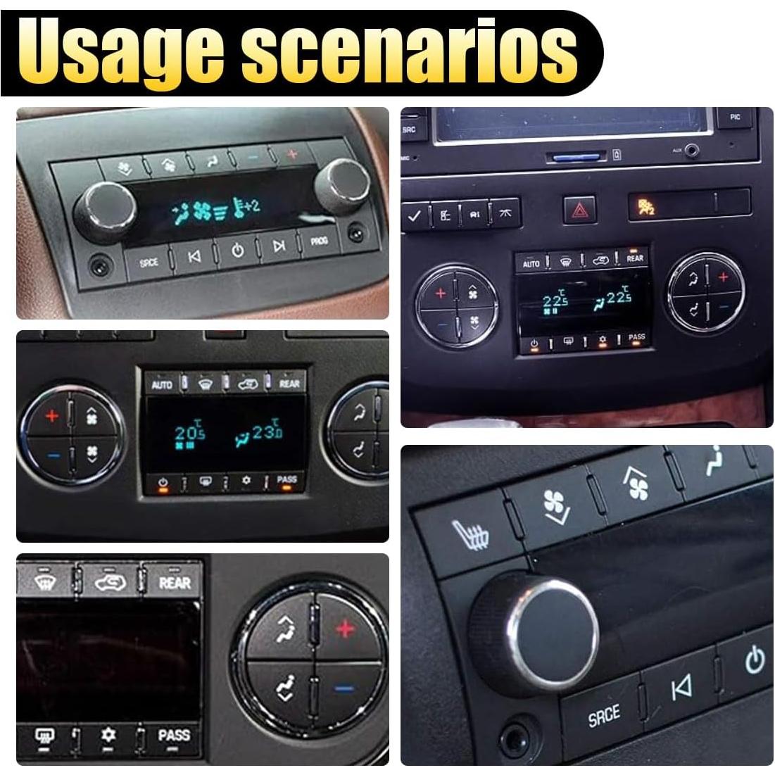 Calcomanías de Reparación de Botones de A/C Joycourt 2007-2015