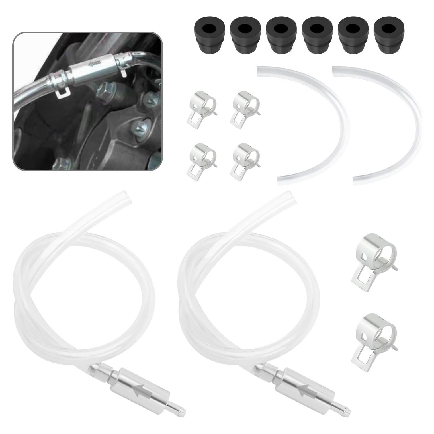 Kit de Sangrado de Frenos OFBAND - 4 Mangueras y Válvulas