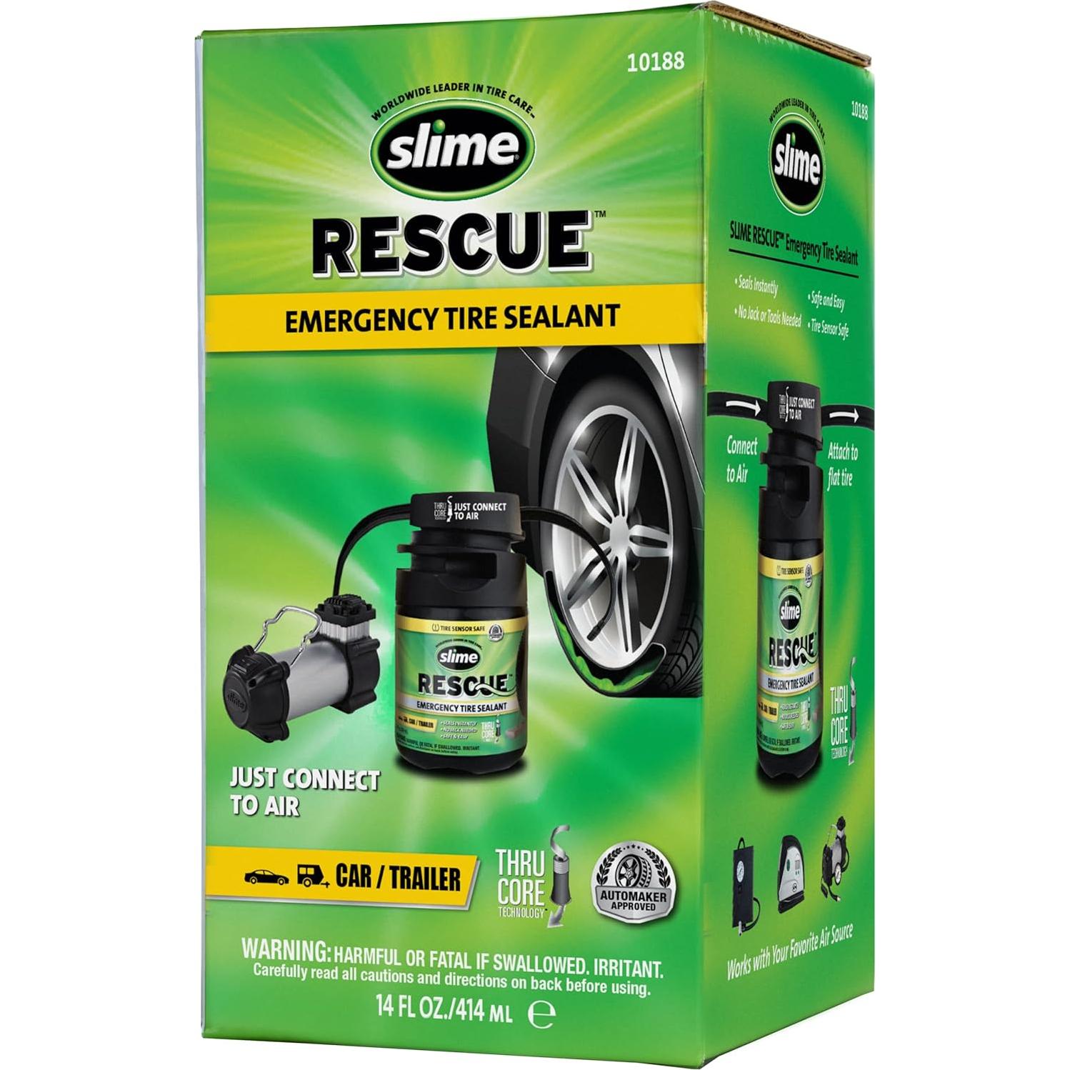 Sellador de Neumáticos de Emergencia Slime 10188 400ml Ecológico