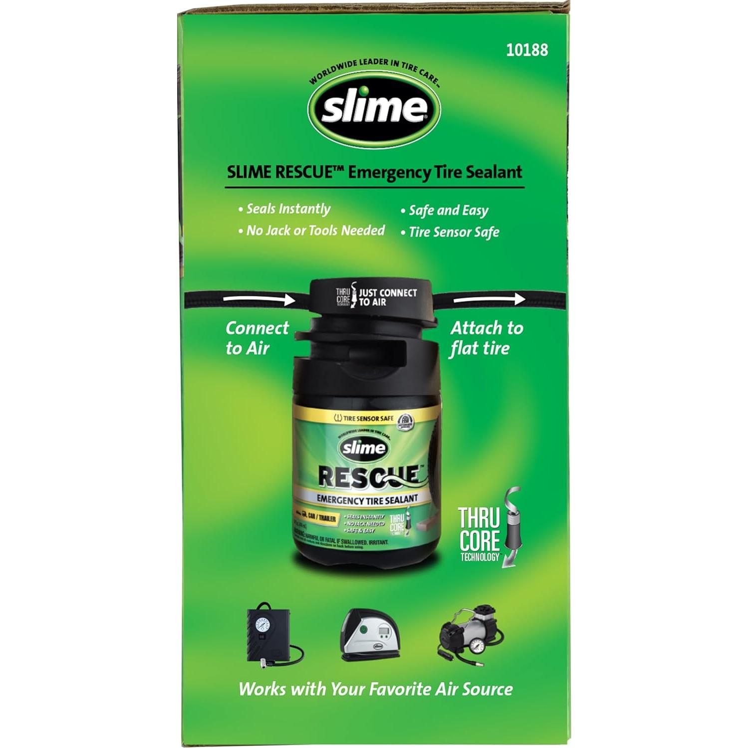 Sellador de Neumáticos de Emergencia Slime 10188 400ml Ecológico