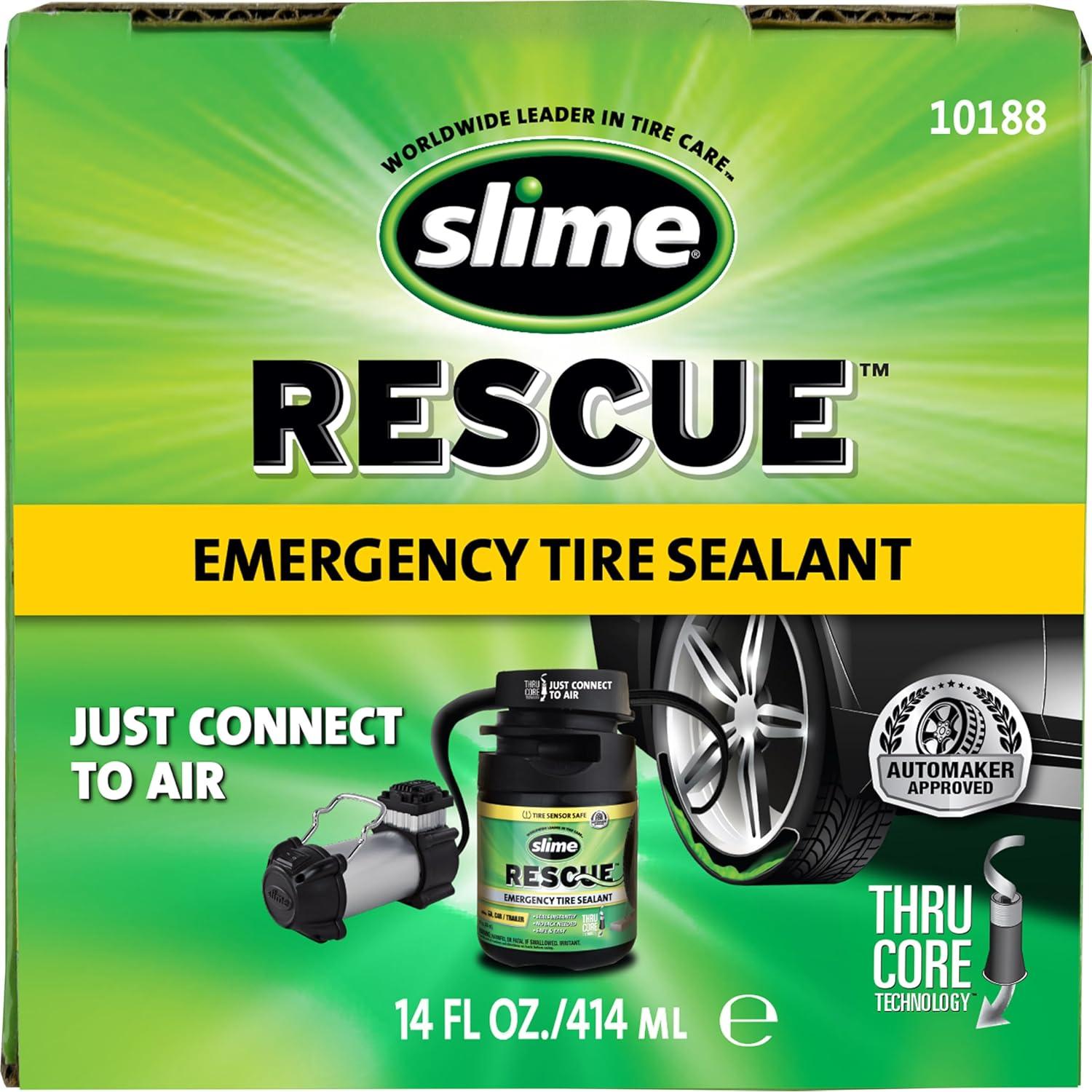 Sellador de Neumáticos de Emergencia Slime 10188 400ml Ecológico