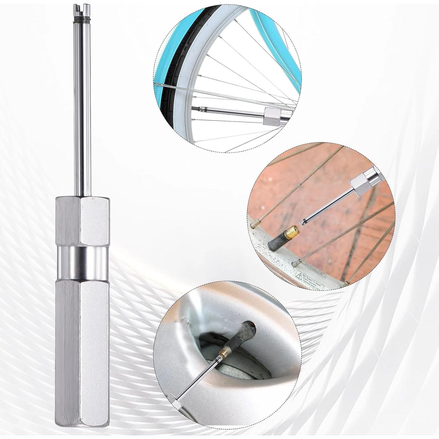 Kit de Herramientas de Válvula Styquenzer 2 Piezas Acero Inoxidable