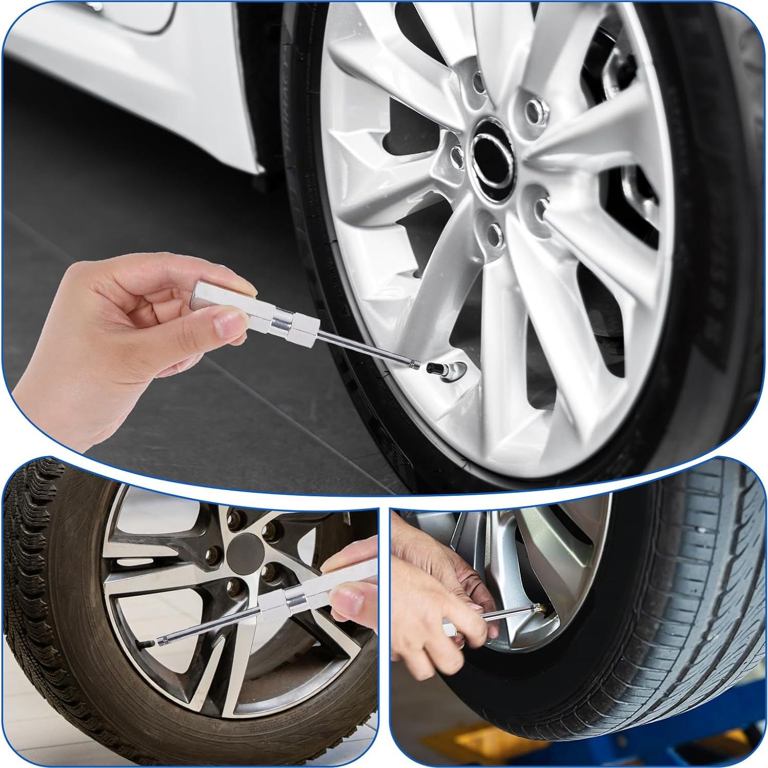 Kit de Herramientas de Válvula Styquenzer 2 Piezas Acero Inoxidable