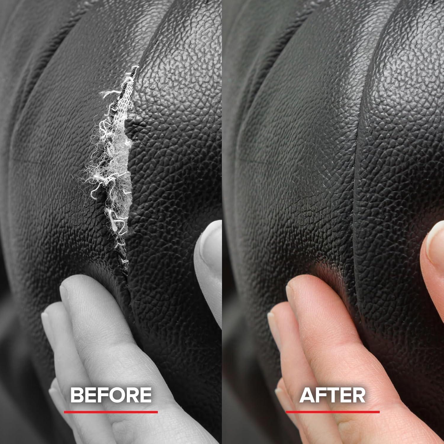 Kit de Reparación de Cuero y Vinilo Stock Your Home - 10 Tubos