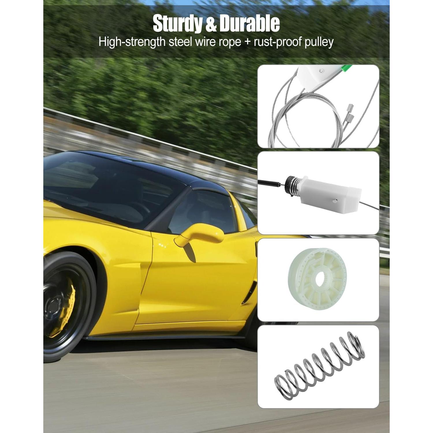 Kit Reparación Regulador Ventana Chevrolet Corvette C6 2005-2013