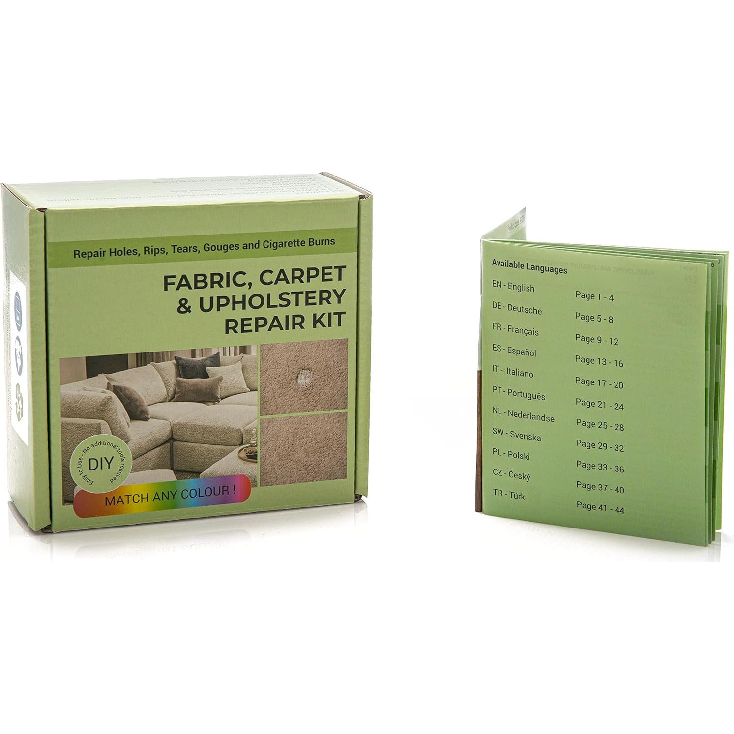 Kit de Reparación de Tela y Alfombra GLASS POLISH 91006