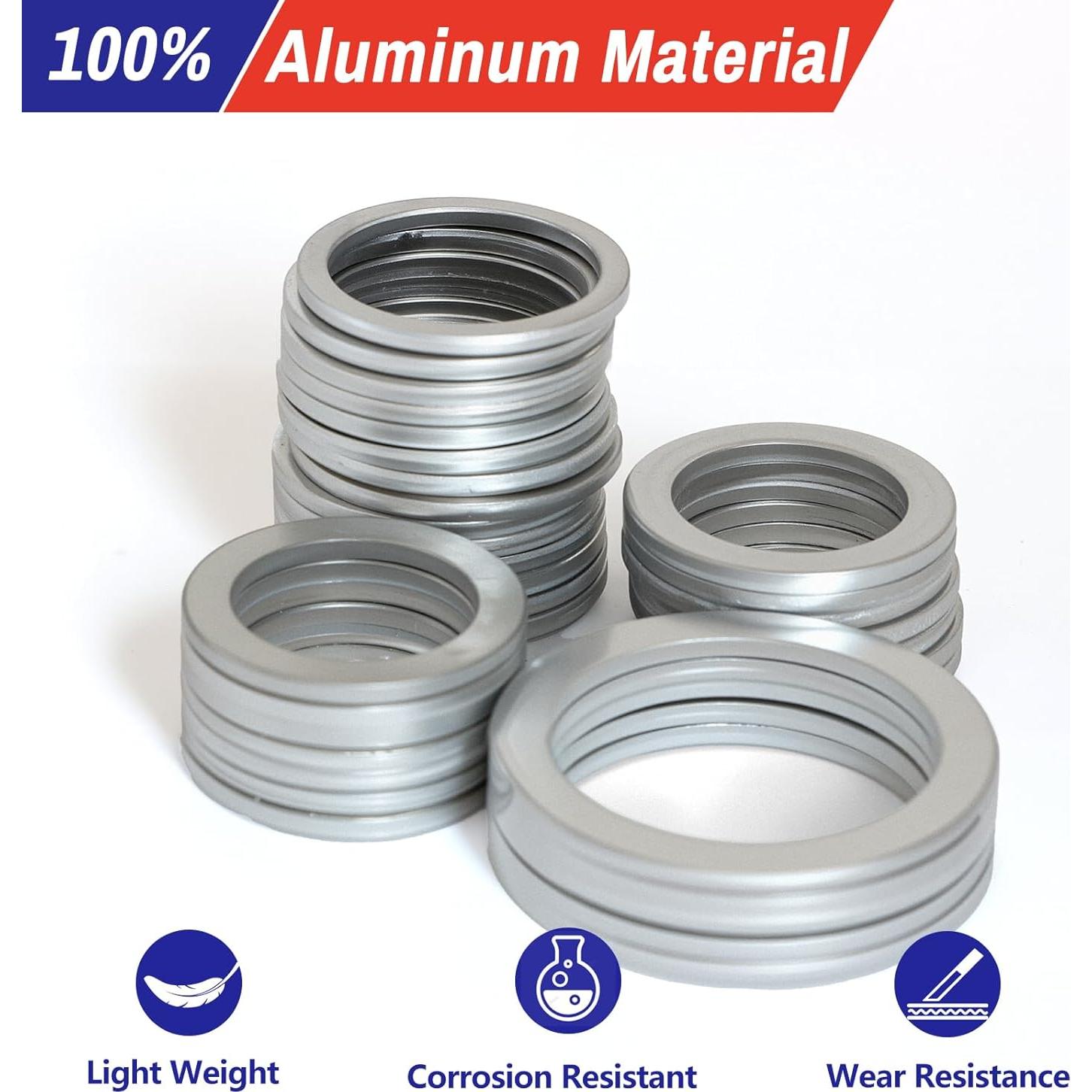 Kit de Arandelas de Aluminio Magicave 600 Pcs M6 a M24