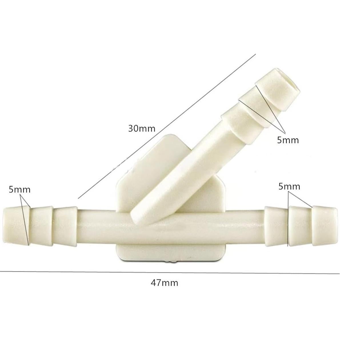 100 Conectores de Manguera Lavaparabrisas Auto OEMONEG
