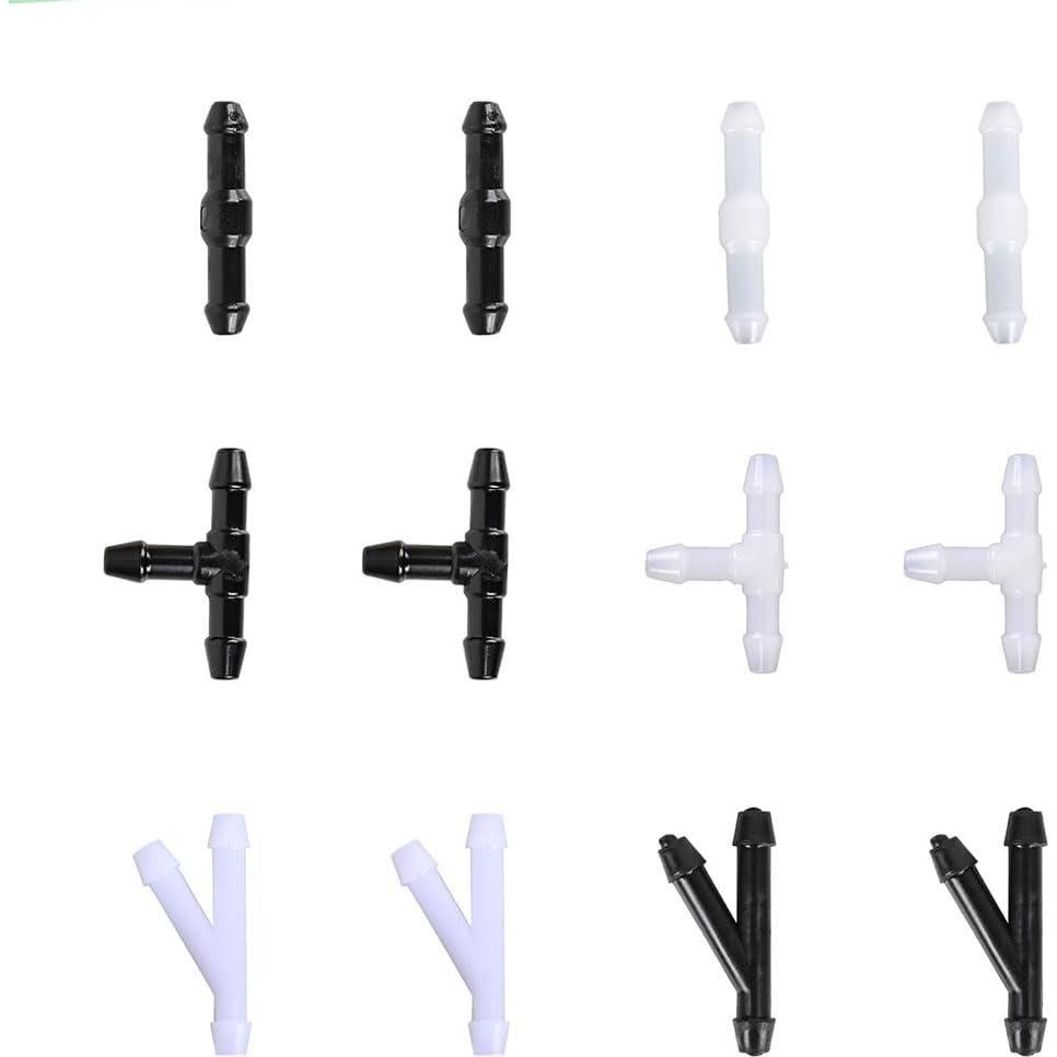 100 Conectores de Manguera Lavaparabrisas Auto OEMONEG