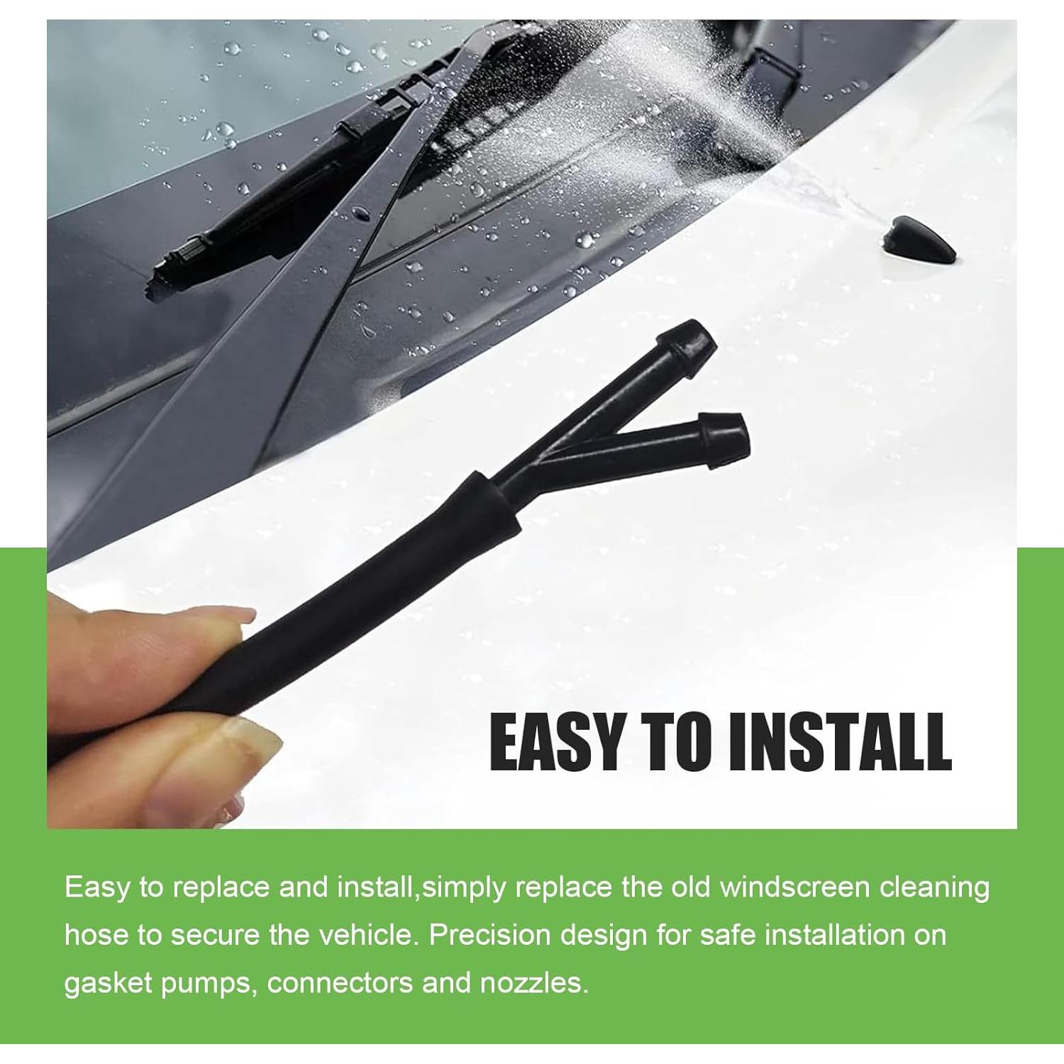 Kit de Manguera de Lavado de Parabrisas Qurbuns 4M 30 Pcs