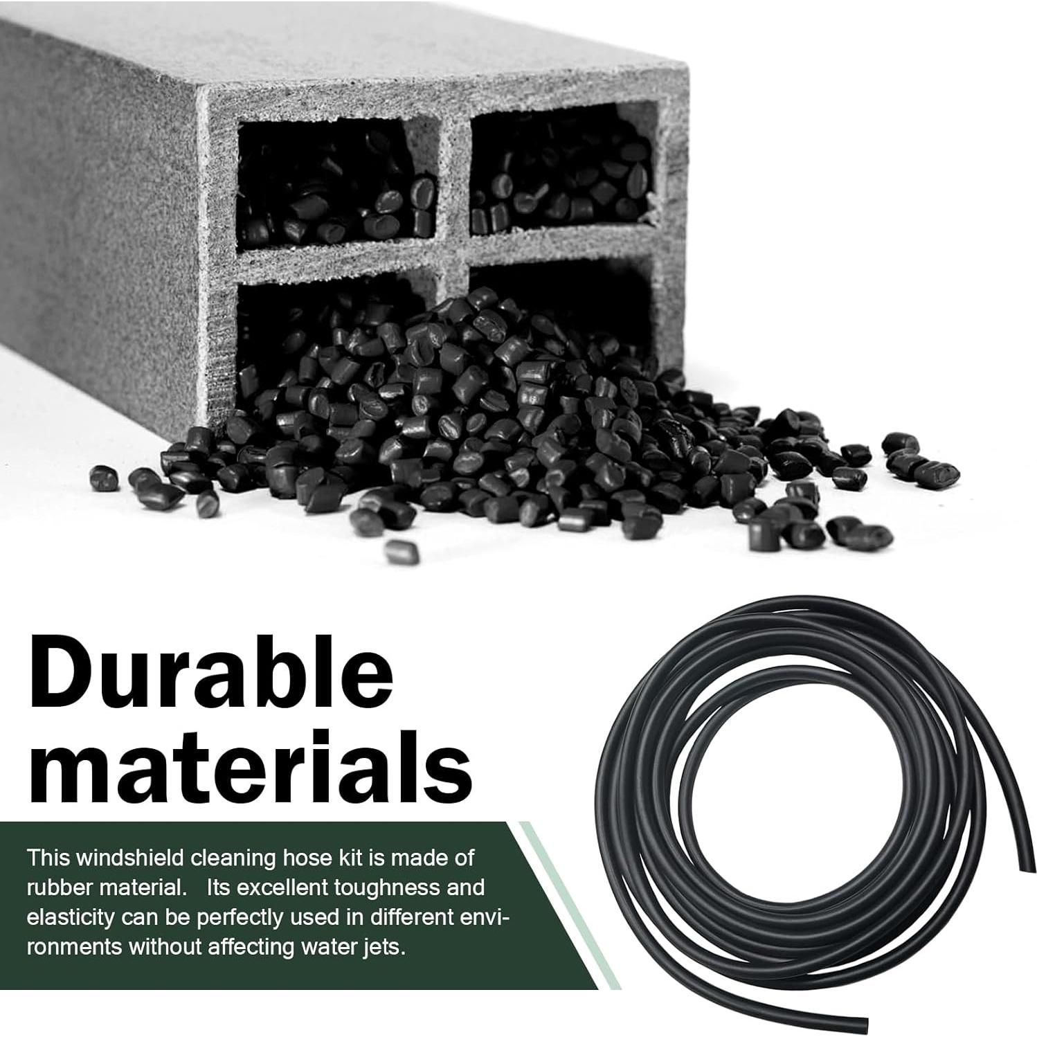 Kit de Reparación Manguera Lavaparabrisas Shakas 30 PCS 4m