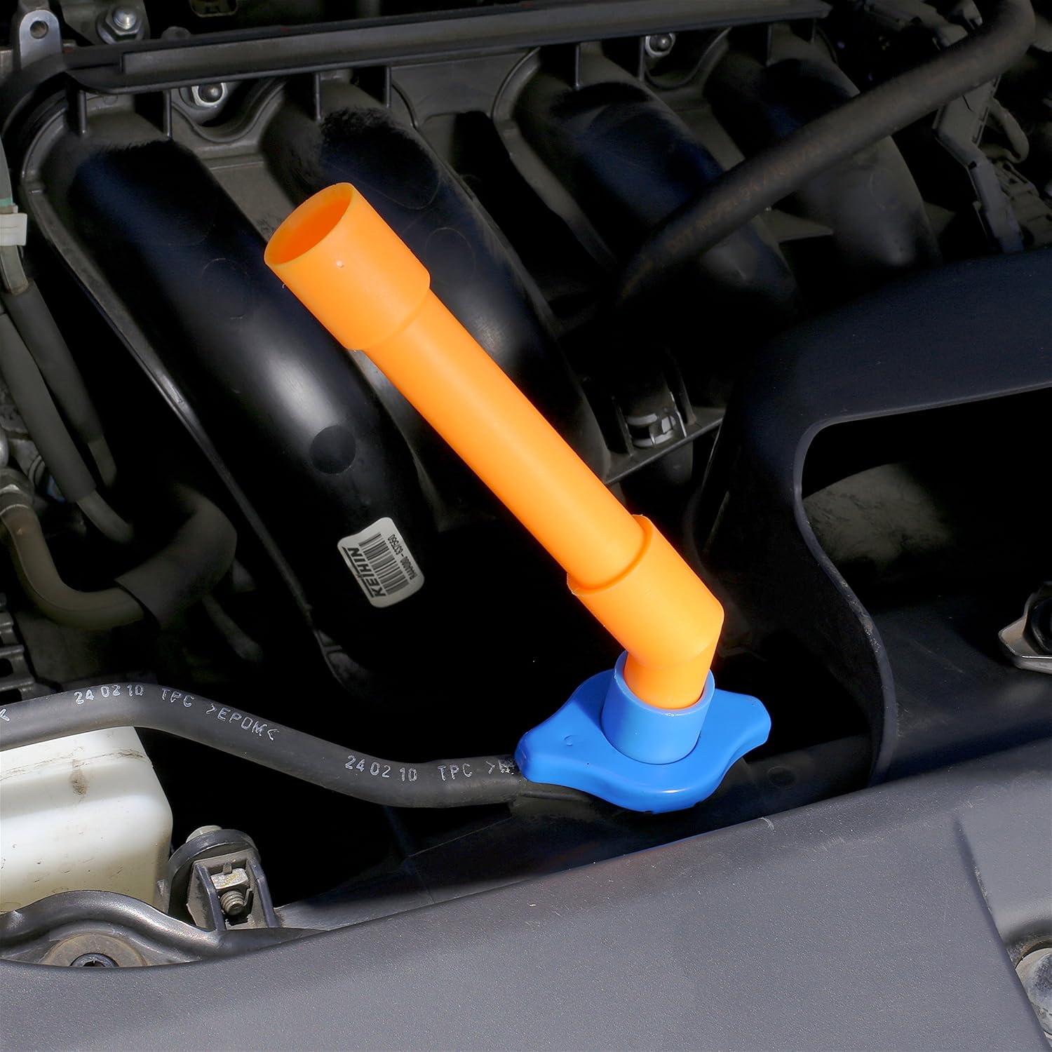 Kit de embudo para refrigerante EPAuto AQ-001-1 a prueba de derrames