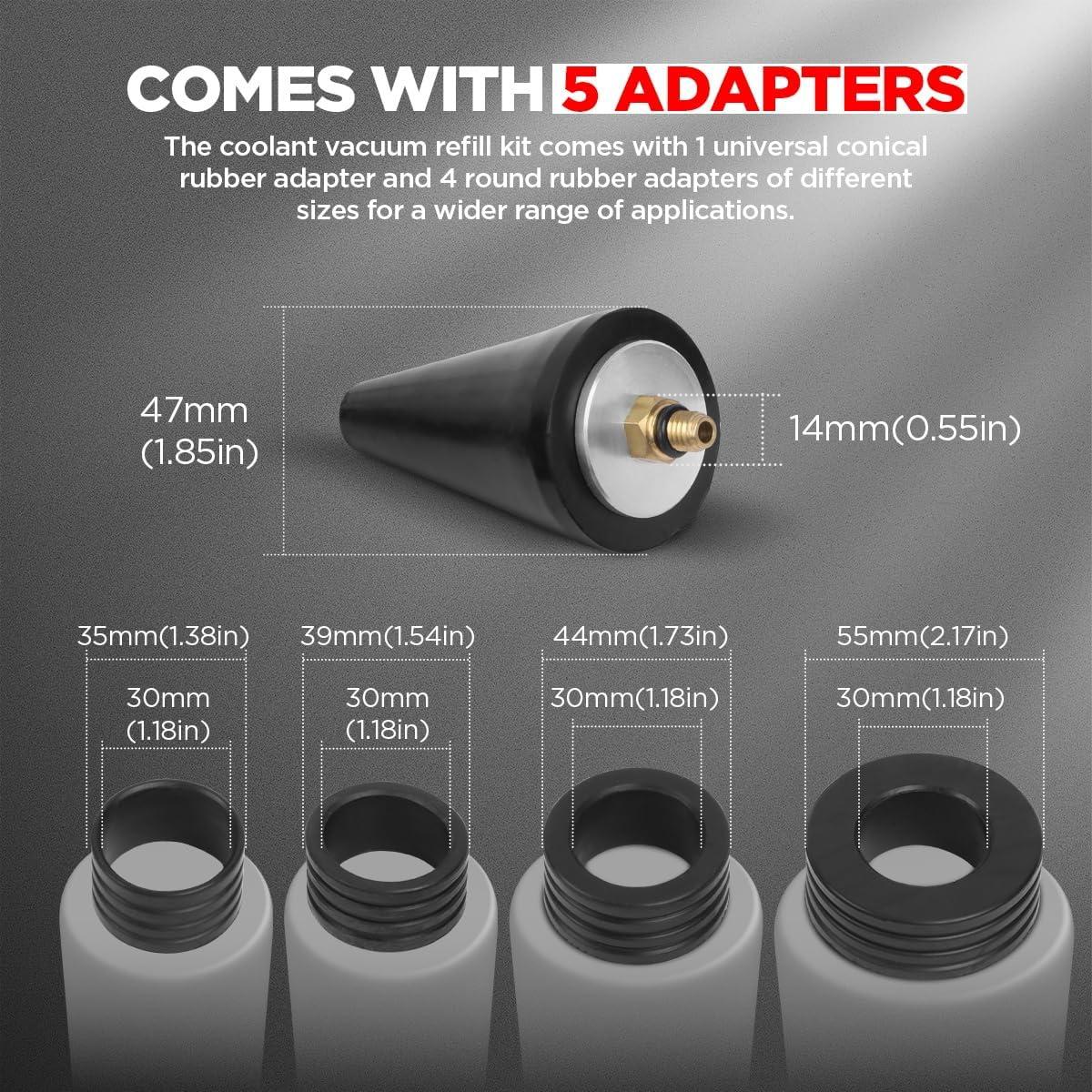 Kit de Recarga de Refrigerante CMTOOL - Vacío, 105 cm, 1.57 kg