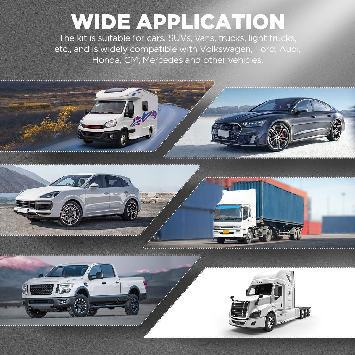 Kit de Recarga de Refrigerante CMTOOL - Vacío, 105 cm, 1.57 kg