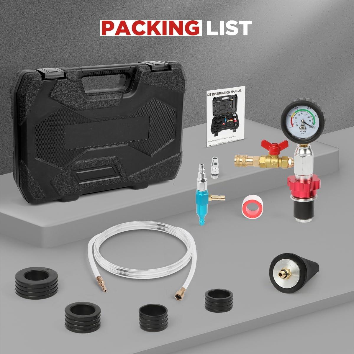 Kit de Recarga de Refrigerante CMTOOL - Vacío, 105 cm, 1.57 kg