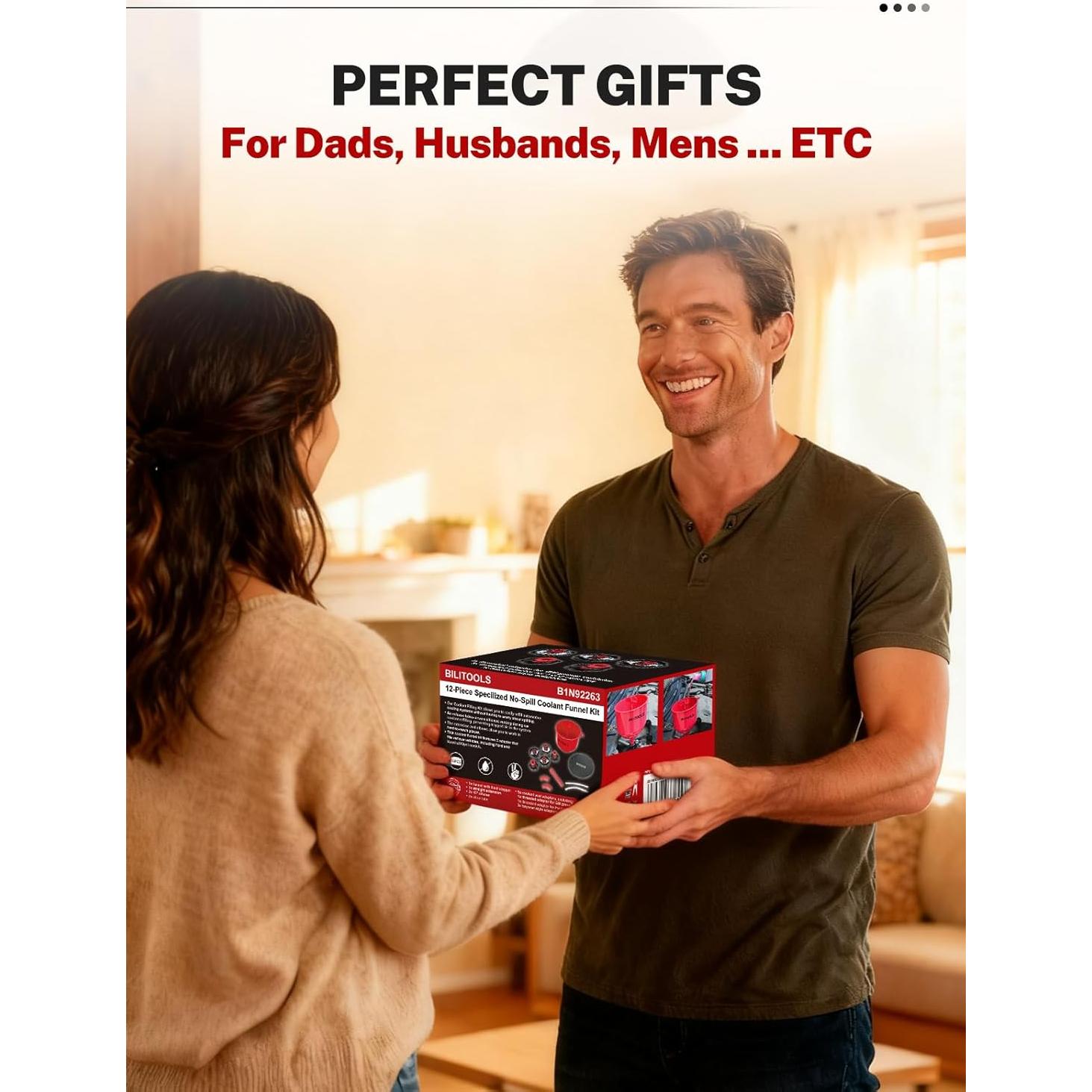 Kit de Embudo de Refrigerante BILITOOLS 12 Piezas Sin Derrames