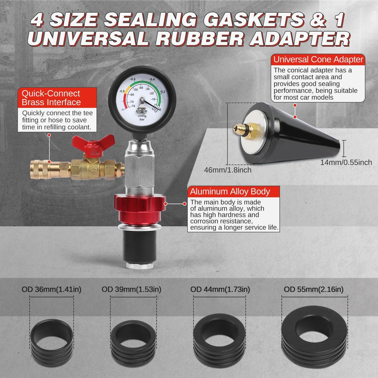 Kit de Recarga de Refrigerante por Vacío RALBIL CRKQS 1.62kg